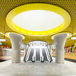 Warsaw Metro Line II “Szwedzka”